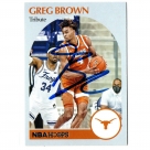 Greg Brown autograph